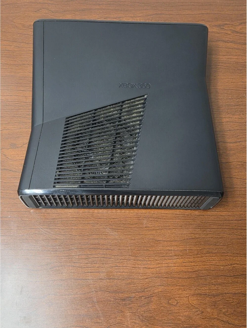 Microsoft Xbox 360 S Console Model 1439 Black HDMI Wi-Fi System Console Only